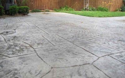 Stamped Concrete Restoration and Seal